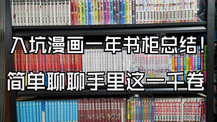 入坑漫画一年的书柜总结！聊聊手里这些书