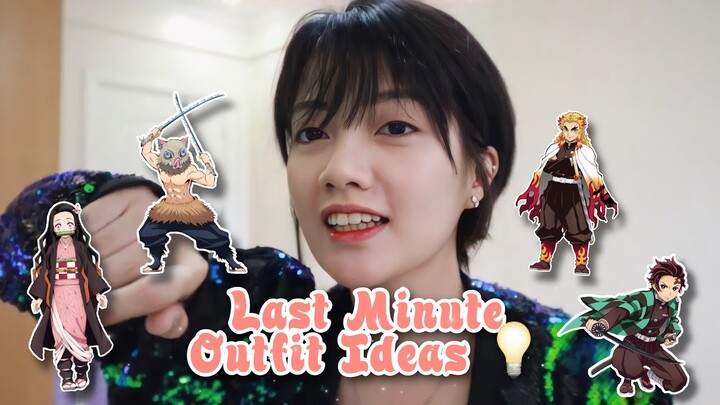 Last minute outfit ideas inspired from Demon Slayer: Kimetsu No Yaiba Characters