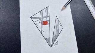 Easy to draw || how to draw itachi in broken mirror easy step-by-step