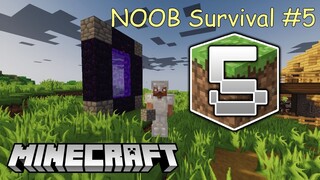 NOOB Bước Vào Địa Ngục - Minecraft Survival #5