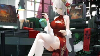 凯爹的旗袍🤤    真喜庆❤️