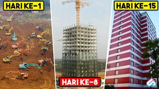 GEDUNG 15 TINGKAT SELESAI DALAM 360 JAM! Inilah Pembangunan Tergila China dengan Pengerjaan Tercepat