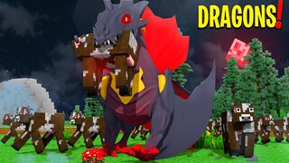 DRAGULA'S FEEDING FARM! - Minecraft Dragons