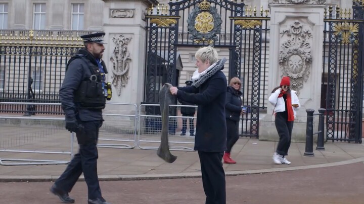 Breaking stupid British laws in front of British police