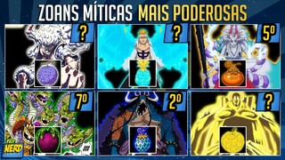 TODAS AS ZOANS MÍTICAS NÍVEIS DE PODER | ONE PIECE | Nerd Sensei
