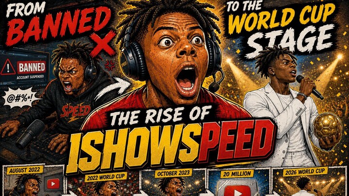 From Banned to the World Cup Stage The Rise of IShowSpeed