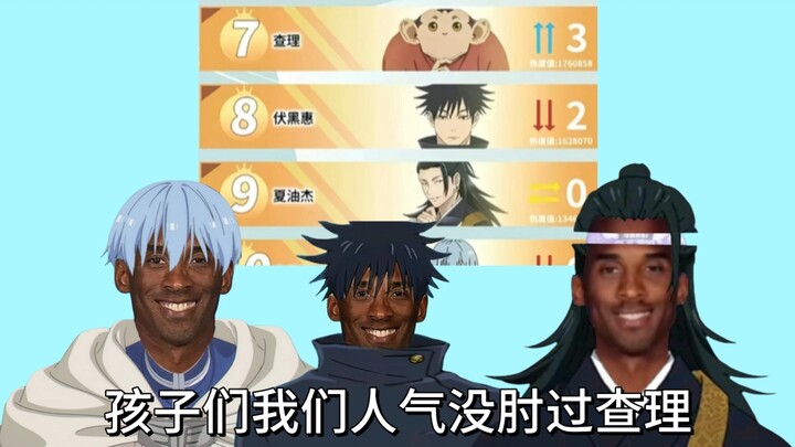 Yakumo Gojō / Megumi Fushiguro / Himiko Toga: Kids, our popularity has never been lower than Charlie