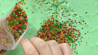 [Thủ công] Slime mix hạt nở độc lạ, kỳ tích trong lịch sử slime