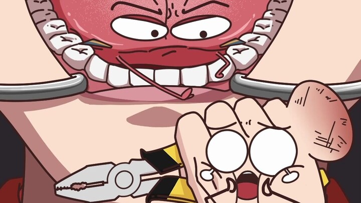 Mulut licin? Lega setelah mencabutnya!