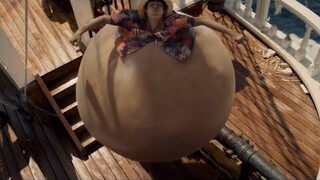 LUFFY USES GUM GUM BALLOON AGAINST GARP | ONE PIECE LIVE ACTION #onepiece #liveaction #luffy