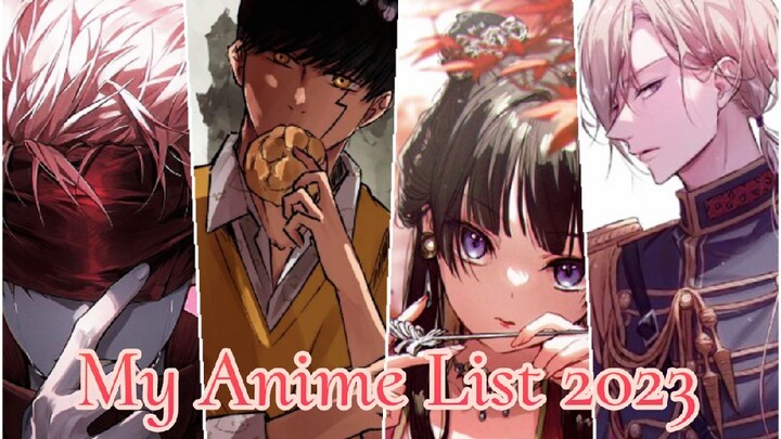 My Anime List 2023