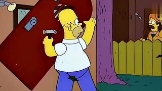 Rohmer's neighbor is so miserable #TheSimpsons#Funny