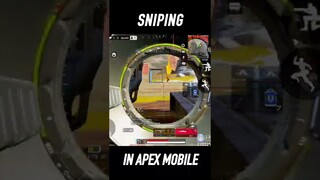 "PUBGM LEGEND" Tryed "APEX LEGEND" SNIPING! #Shorts