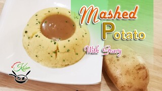 Mashed Potato With Gravy | Mashed Potato Recipe | Easy Steps Mashed Potato Recipe | Mashed Potato