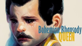 Bohemian Rhapsody [แต่ทุกเนื้อเพลงวาดโดย AI]