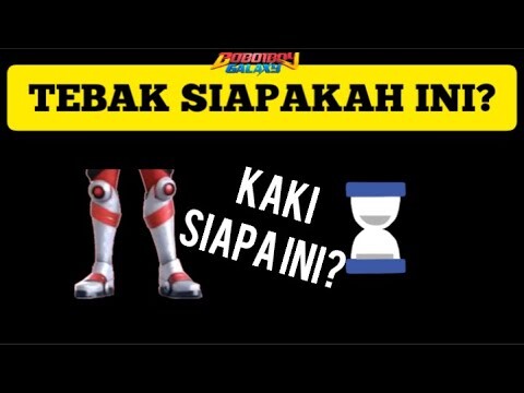 Kuis Tebak Boboiboy Karakter #boboiboygalaxy