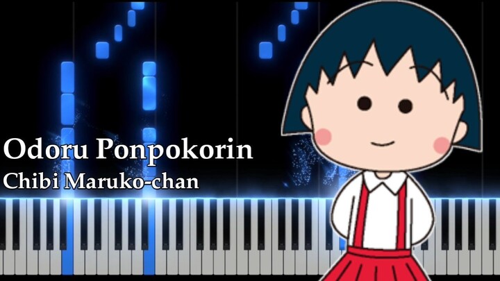 Chibi Maruko-chan OP - Odoru Ponpokorin (Piano Cover)