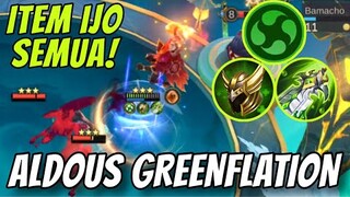 ALDOUS GREENFLATION!! KANG GEPREK UNLIMITED SHIELD!!