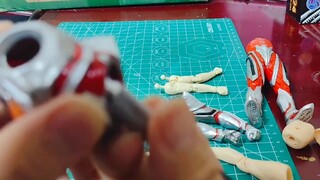 SHF Ultraman Nexter, quá trình tự sửa đổi và trưng bày thành phẩm!