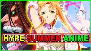 Every Upcoming Summer Anime 2020 YOU CANNOT Miss! | Final SAO, AOT Movie, ReZero Season 2 & More