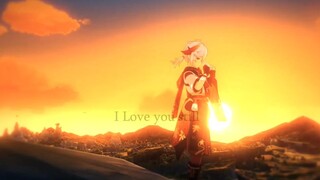 The sunset is so beautiful with Wanye!