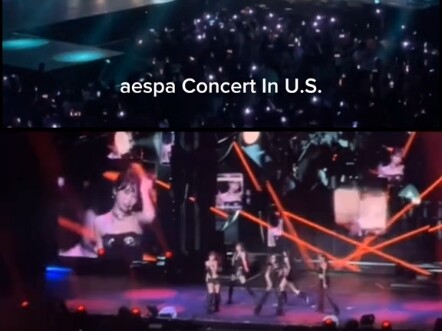 เปรียบเทียบบรรยากาศการทัวร์อเมริกาของ aespa และ LE SSERAFIM