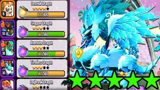 Cho Rồng Ice Dragon Lên 5 Sao Rồng Băng Giá Cấp Độ Cao Nhất - Dragon City - Top Game Android Ios