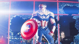 [Remix]Adegan pertarungan Falcon yang keren|<Captain America>