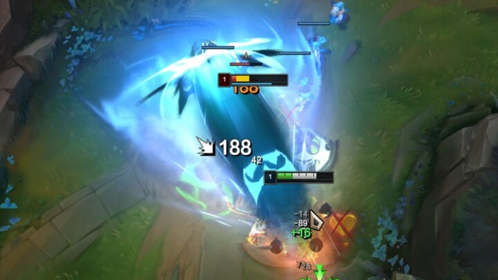 Even with that deadly rhythm to ignite Sett, there’s no need to trade under the minion wave with me!