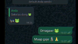 omagawr saudara perkodokan 🐸