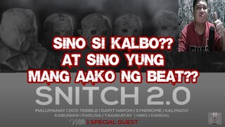Snitch 2.0 (By Kangal Ft. Tagakatay & SNA) Review and Reaction Video