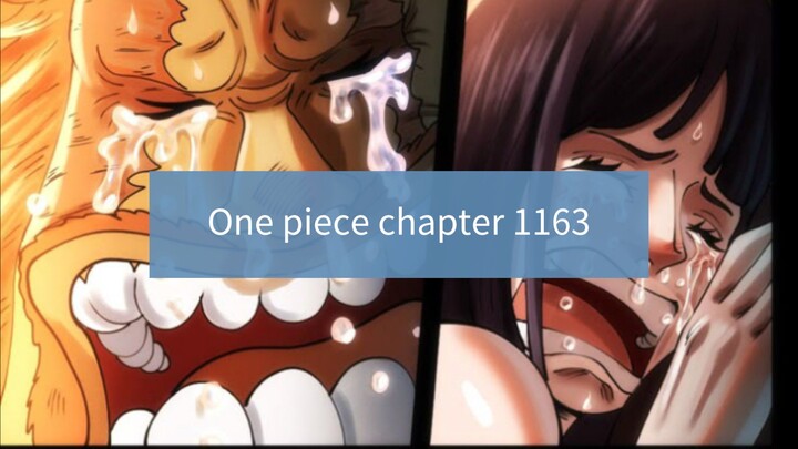 One piece chapter 1163 "Robin hanya mau pujian Seul"