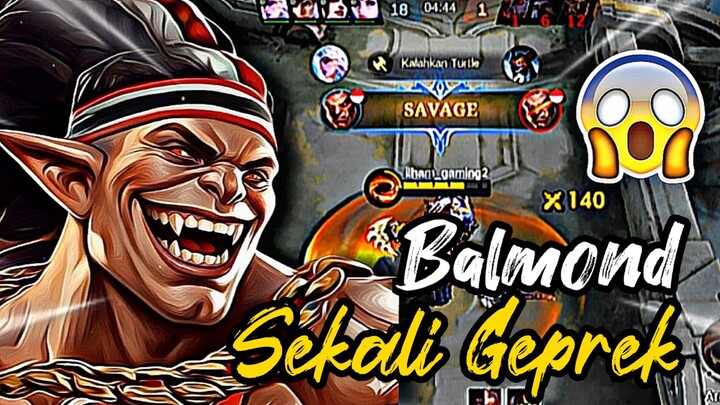 BALMOND NGAMUK! 1 vs 5 rata semua ! 🔥