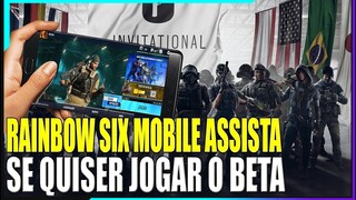 COMO CONSEGUIR A KEY PARA JOGAR A BETA DO RAINBOW SIX MOBILE