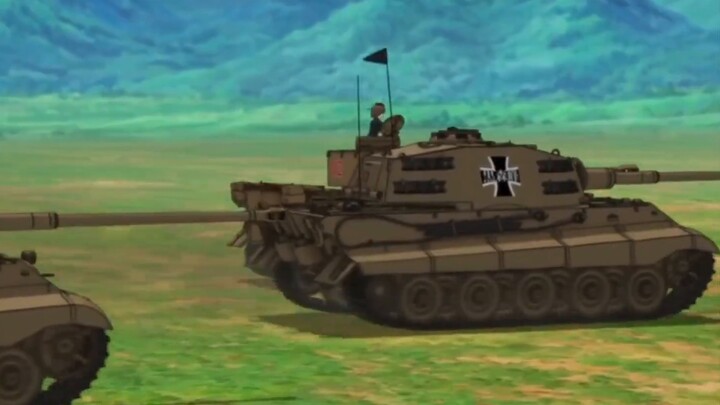 [Soviet-German] SS Panzer Wedge Formation - Anime Version