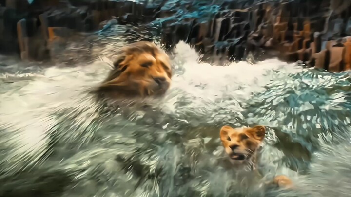 A story of loss and reunion ❤️‍🩹🐾#Mufasa 🦁#AnimalMovie 🎥#EmotionalScene 😢#FamilyLove ❤️