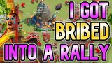 I Got BRIBED into Taking a City Rally! | Rise of Kingdoms