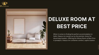 Deluxe Room at Best Price in Janakpuri