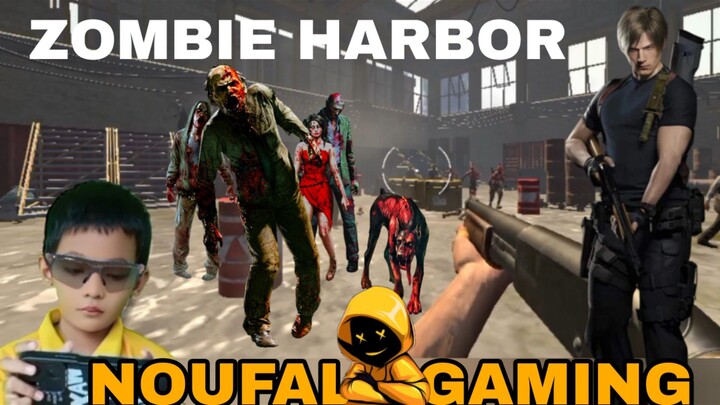 main game zombie harbor, zombie makin dekat, reload bullet