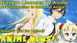 Anime News: Disney Plus Licenses TV Anime!  New Competitior in Seasonal Anime?