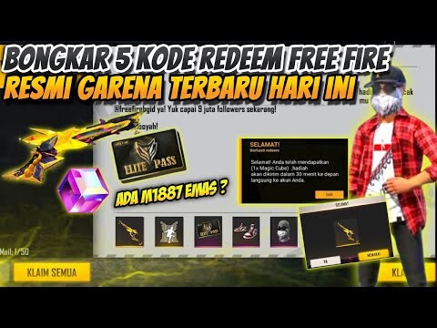 BONGKAR 5 KODE REDEEM FREE FIRE RESMI GARENA TERBARU HARI INI