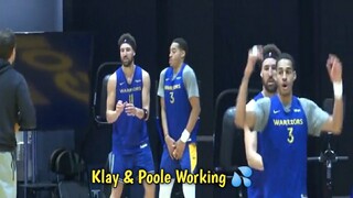 Klay & Poole Working Together in there Chemistry 💦