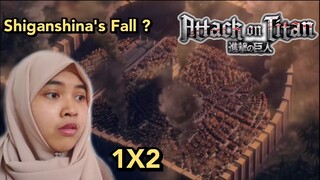 Attack On Titan S1 EP 2 REACTION