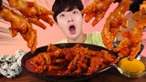 ENG SUB)Dakbal! Spicy Chicken Feet, Rice ball Eat Mukbang🐔Korean ASMR 후니 Hoony Eatingsound Realsoun