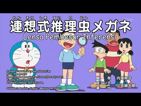 Doraemon Episode 651A Lensa Pembesar Inferensi - Doraemon Subtite Indonesia, English, Melayu