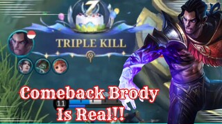 Comeback Brody Is Real!! .EXE - Mobile Legends