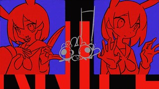 【猎奇画面预警】grab the knife【oc meme】