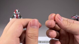 Why! Why are they all molded colors! Bandai SHF real bone sculpture Kamen Rider V3 Showa King unboxi