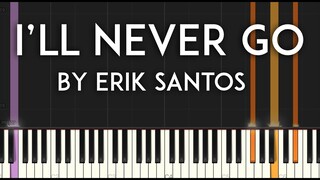 I'll Never Go by Erik Santos Synthesia piano tutorial with free sheet music