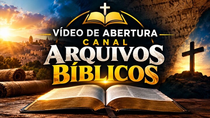 VÍDEO DE ABERTURA CANAL ARQUIVOS BÍBLICOS